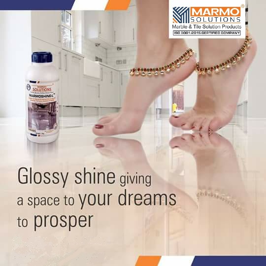Glossy Shine with Marmo Solutions